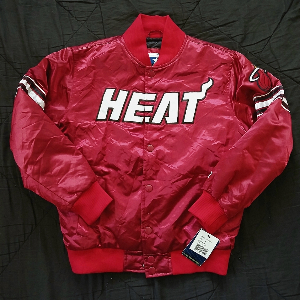 2013 Miami HEAT Satin Jacket SzYM